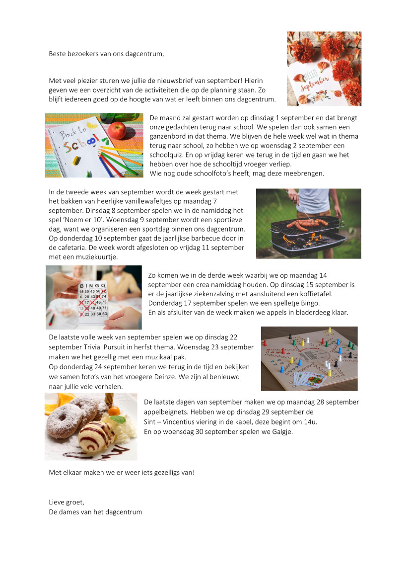nieuwsbrief september 2026 cdv ten bosse
