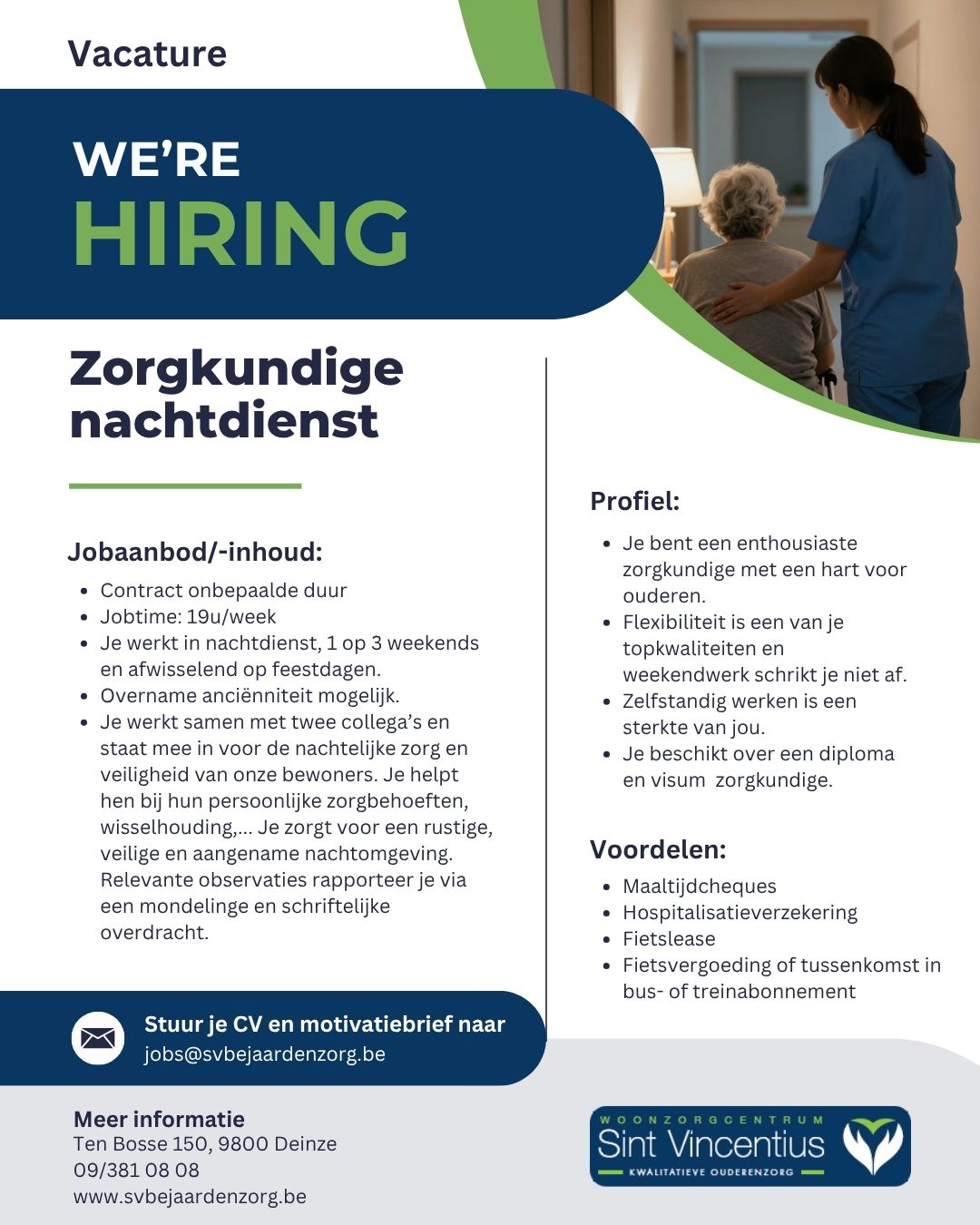 vacature zk nachtdienst
