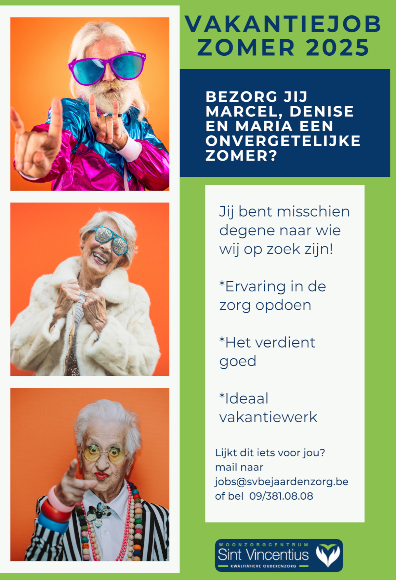 vakantiejob zomer 2025