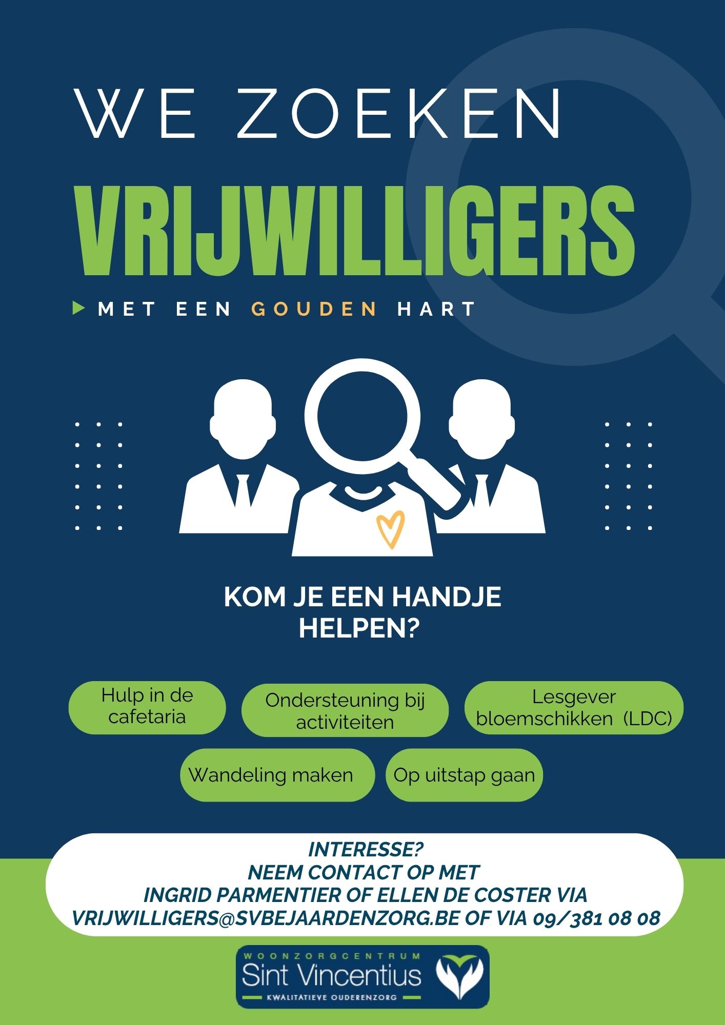 vrijwilligers